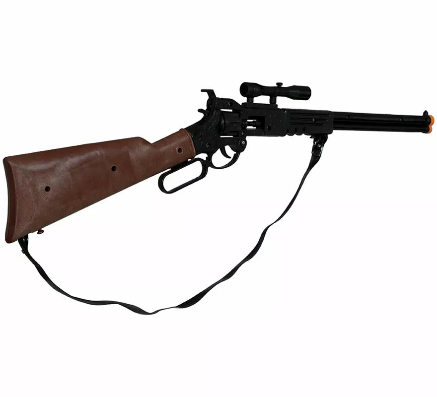 Translation missing: en.Rifle marrón con mira de 64 cm