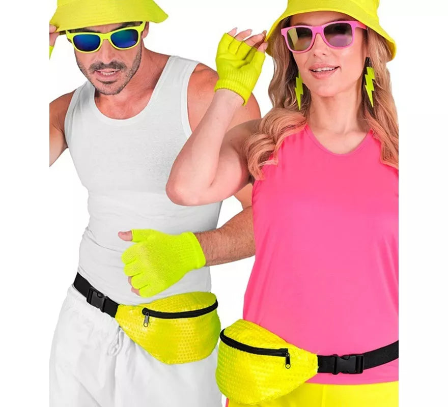 Riñonera con Lentejuelas en varios colores neones