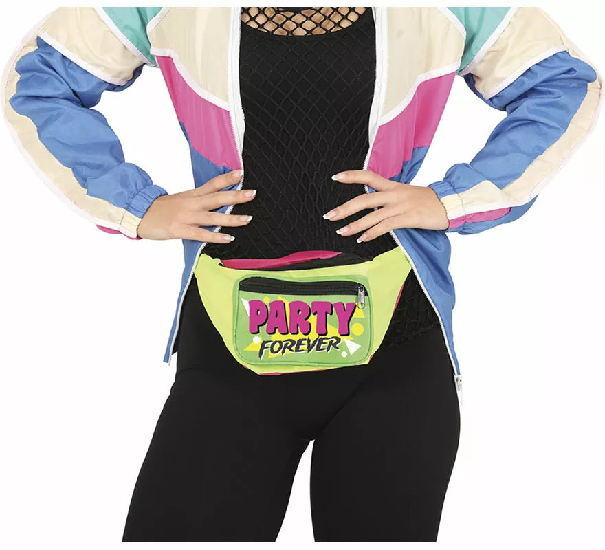 Translation missing: en.Riñonera Verde Party forever de 35x12 cm