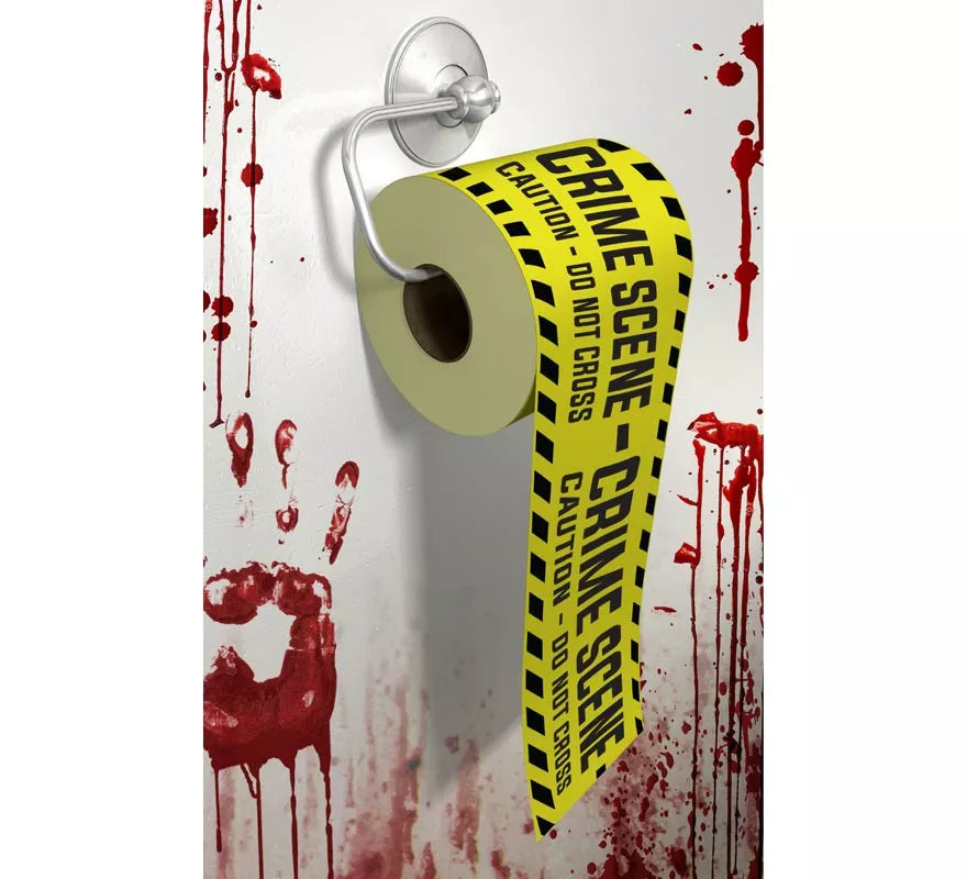 Rollo WC ''Crime Scene'' de Papel 2 Capas