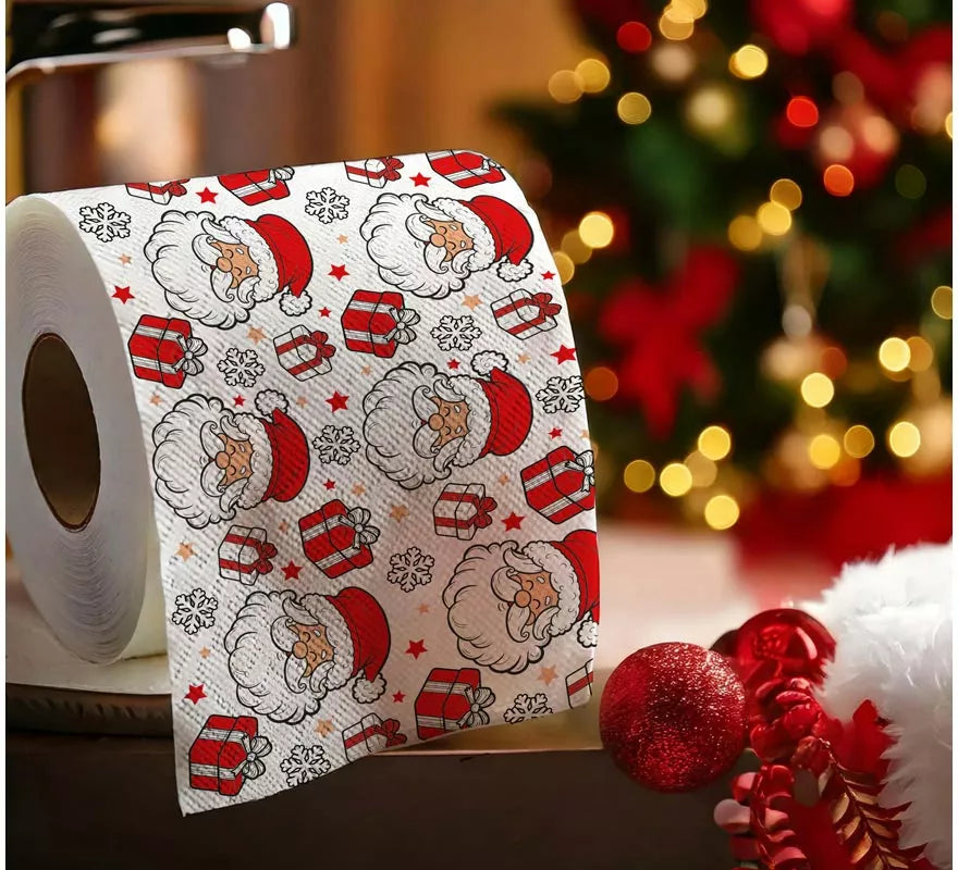 Rollo WC Santa Claus de Papel 2 Capas