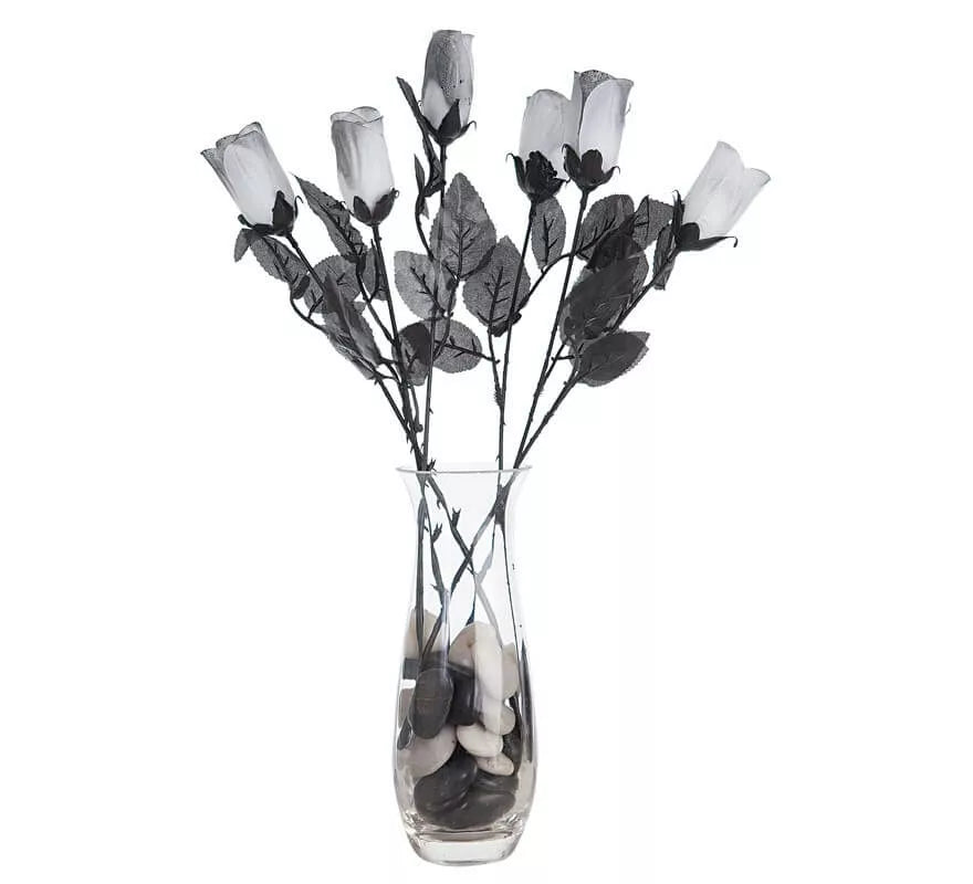 Translation missing: es.Rosa Blanca de 44 cm