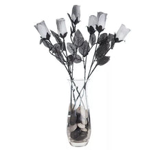 44cm White Rose