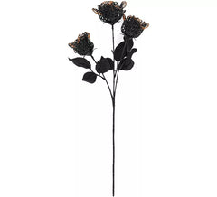 57cm Halloween Openwork Rose