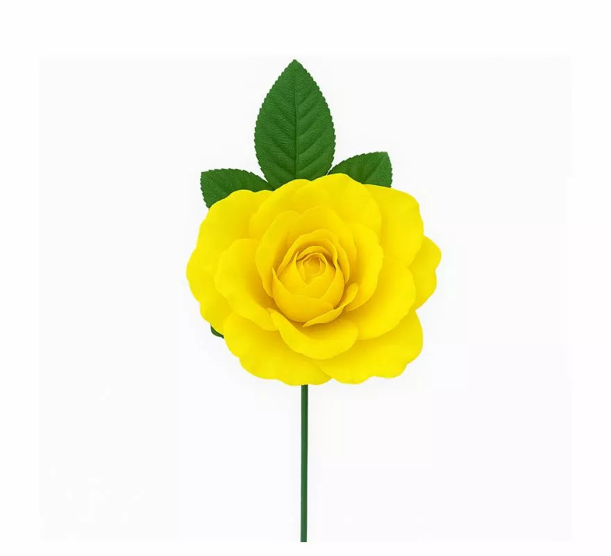 Translation missing: en.Rosa Flamenca Mediana en varios colores de 14 cm