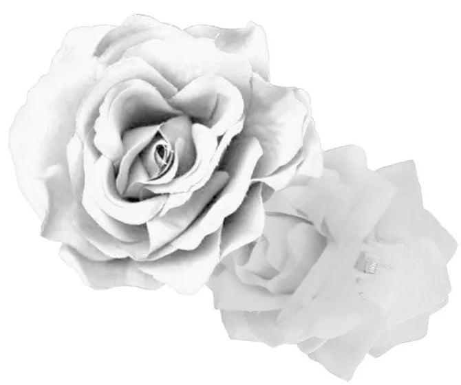 Translation missing: en.Rosa Sevillana o Chulapa de 9 cm con pinza en varios colores