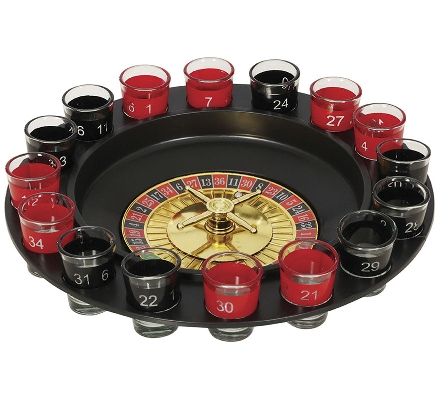 Translation missing: en.Ruleta Casino de 29 cm con 16 Vasos de 4,5 cm