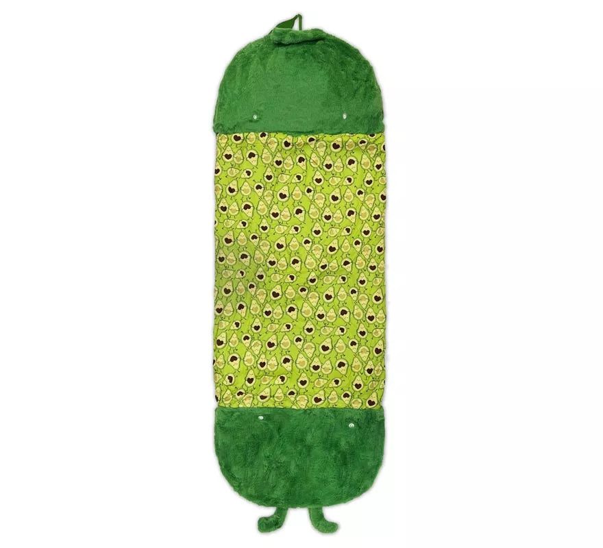 Saco de Dormir Agustín Aguacate con cojín de 165 cm
