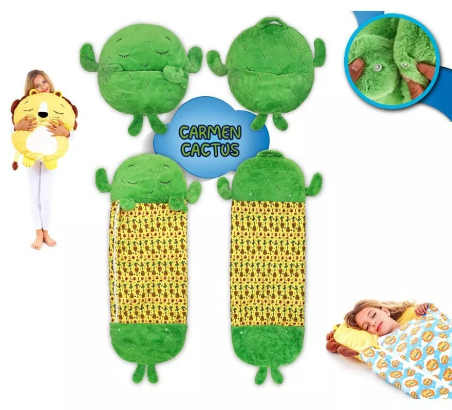 Saco de Dormir Carmen Cactus con cojín de 165 cm