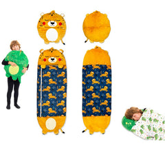 Saco de dormir leopardo 165 cm com almofada