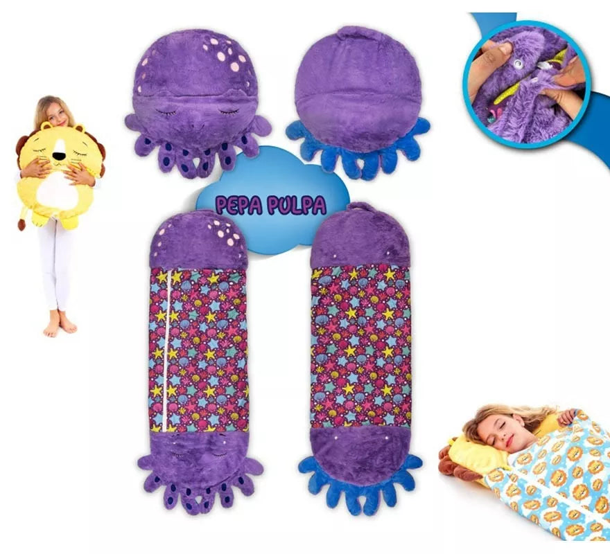 Saco de Dormir Pepa Pulpa con cojín de 135 cm