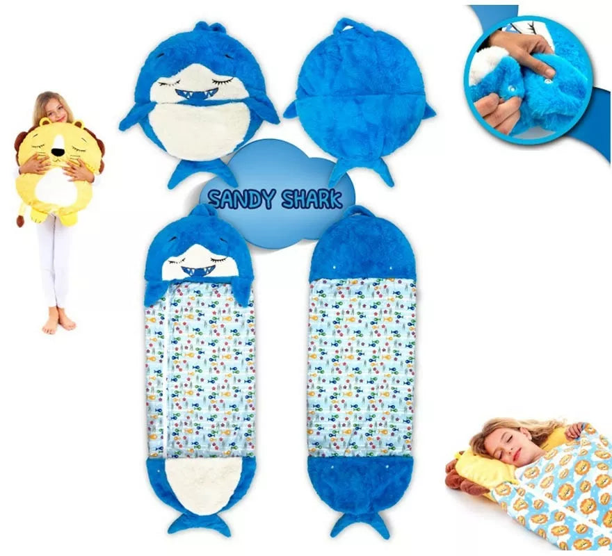 Translation missing: en.Saco de Dormir Shark Sandy con cojín de 135 cm