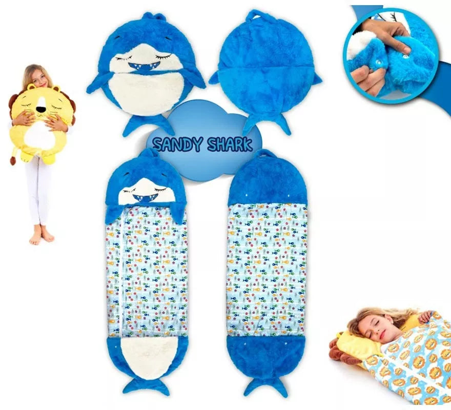 Saco de Dormir Shark Sandy con cojín de 180 cm