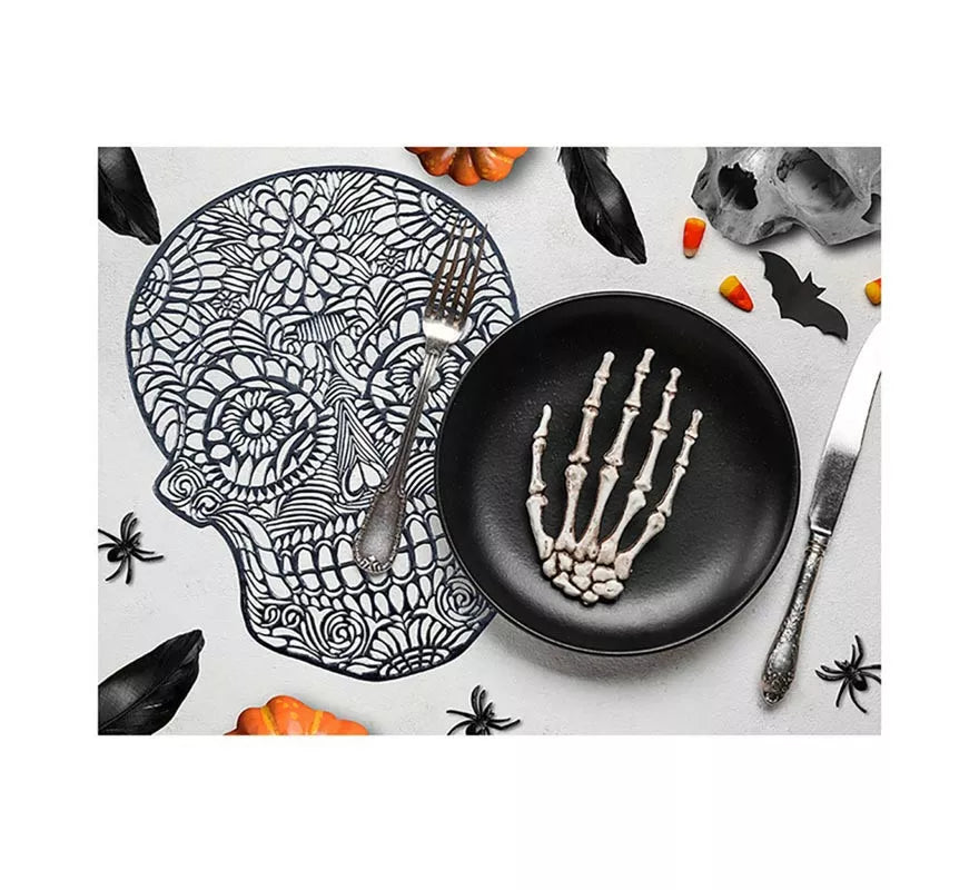 Salvamantel Calavera de pvc de 38 cm