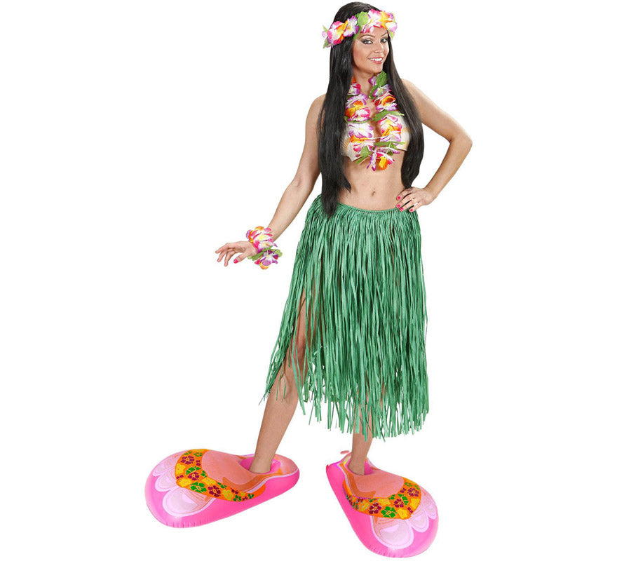 Translation missing: en.Sandalias Hawái Inflables en colores surtidos de 56 cm