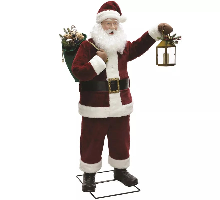 Translation missing: en.Santa Claus con luz, sonido y movimiento de 1,8 m