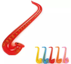 70 cm inflatable saxophone in assorted colors