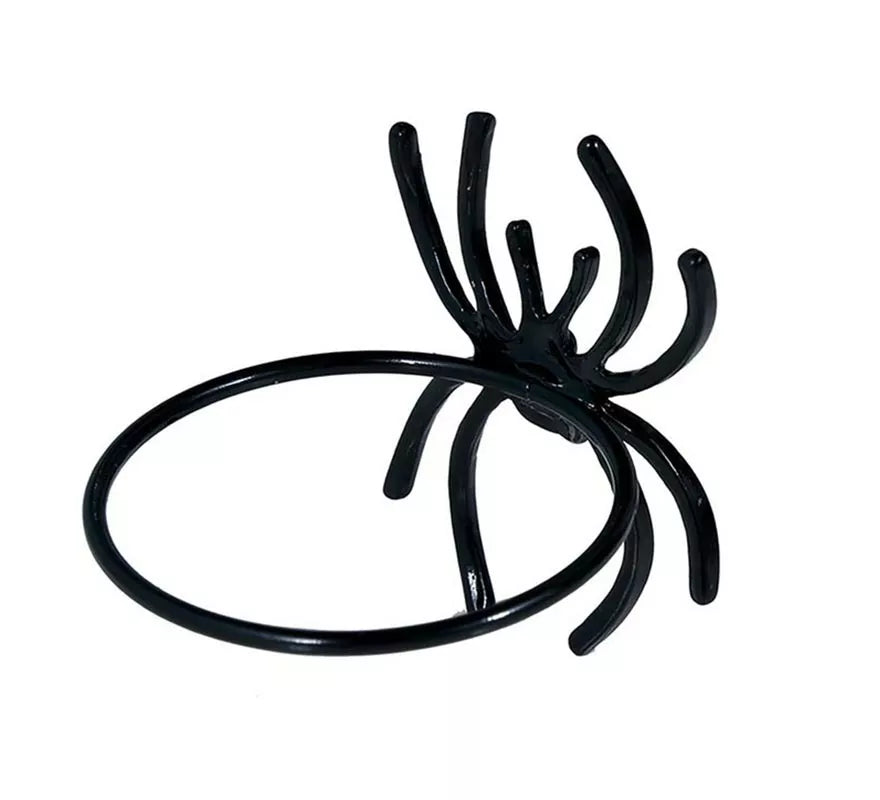 Servilletero de Araña de metal