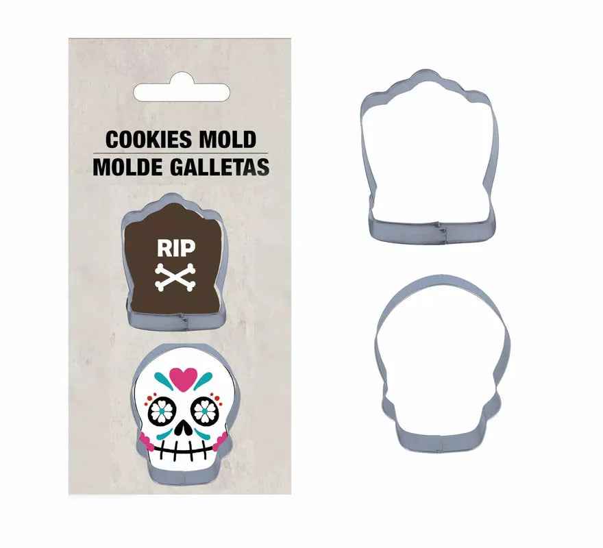 Translation missing: en.Set 2 Moldes Metálicos para Galletas