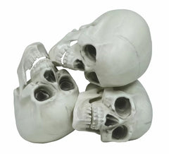 Set of 3 Skulls of 15 cm