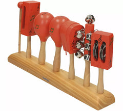 Set of 5 Wooden Musical Instruments