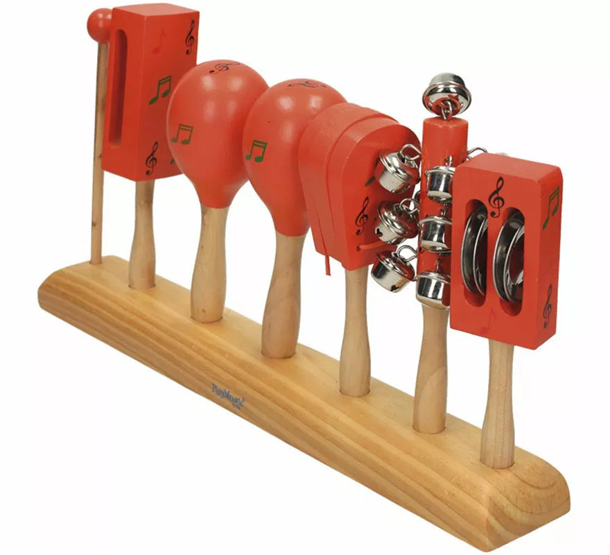 Translation missing: en.Set de 5 Instrumentos Musicales de Madera