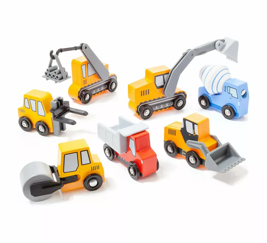 Set de Camiones de Construcción