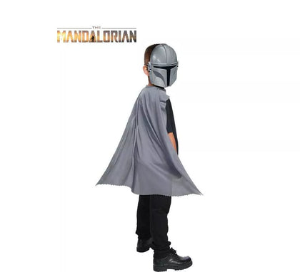 Set de Capa y Máscara de Mandalorian para niño