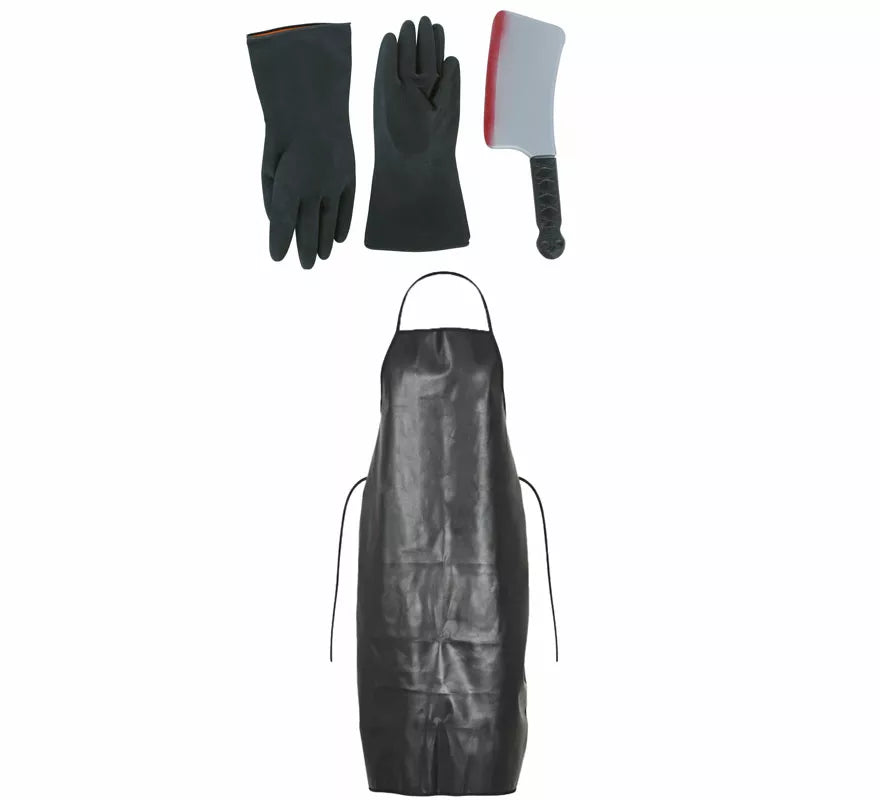 Translation missing: en.Set de Carnicero: Delantal, cuchillo y guantes