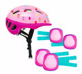 Set de Casco y Protecciones rosa