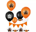 Set de Halloween: Columna Globos 16 Piezas