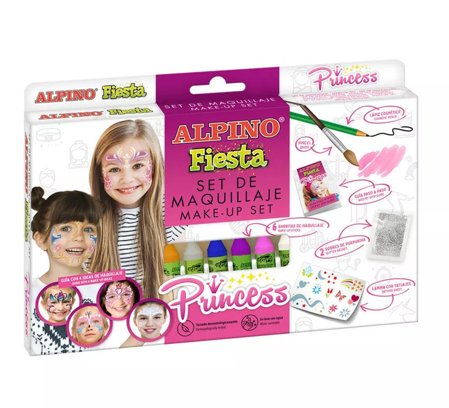Translation missing: en.Set de Maquillaje Princesa Fiesta en colores surtidos 6 unidades de 5 grs