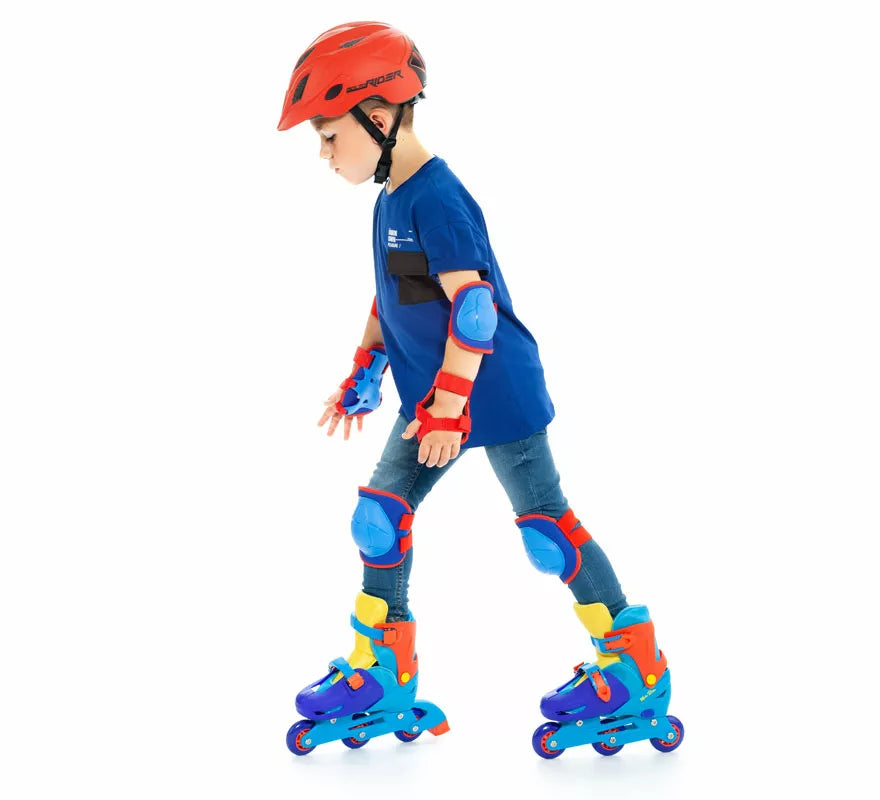 Set de Protecciones azul de 6 Piezas