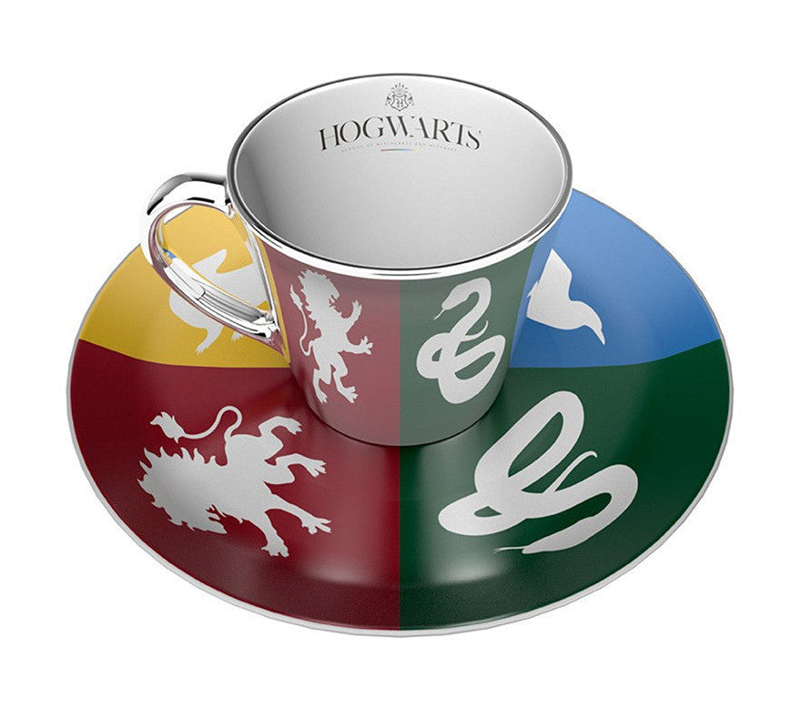 Translation missing: en.Set de Taza y Plato de Café Harry Potter Hogwarts