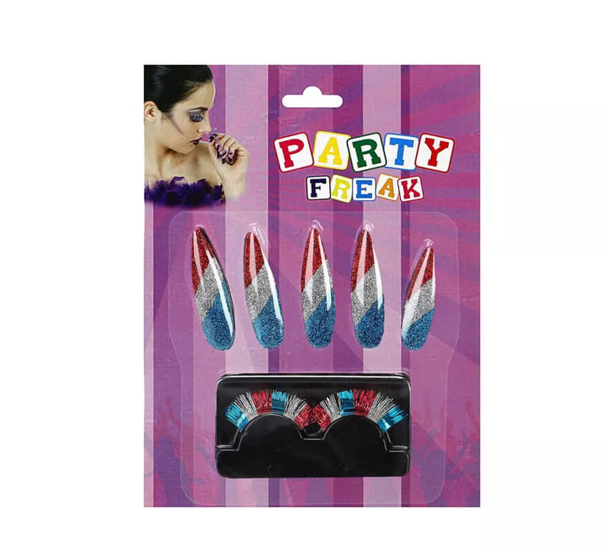 Translation missing: en.Set de Uñas y Pestañas postizas de tres colores