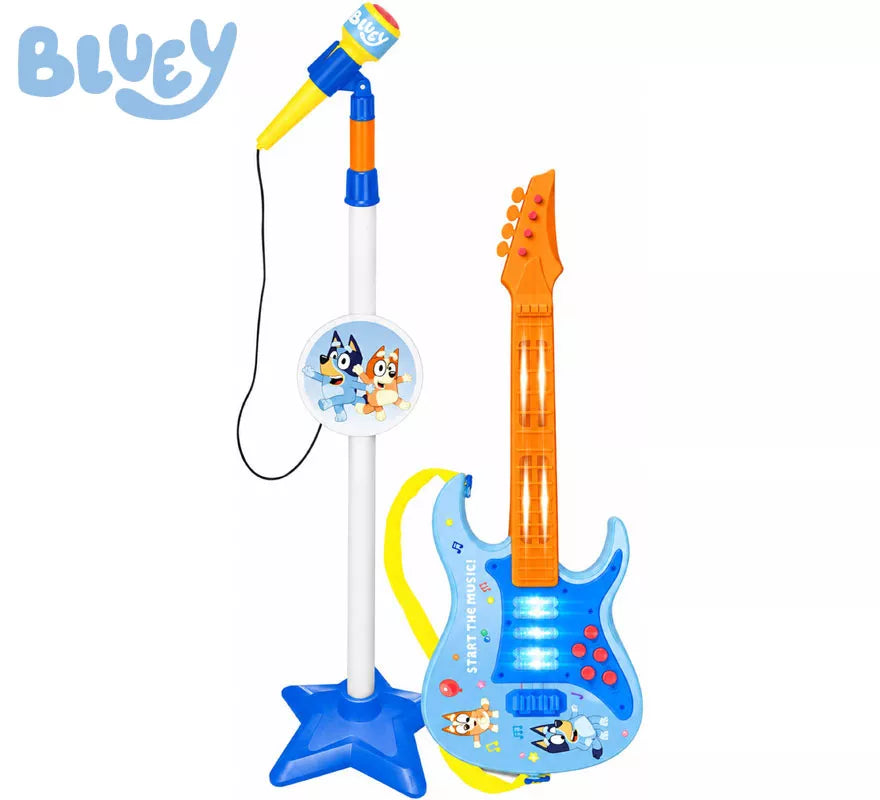 Translation missing: en.Set Guitarra y Micrófono Bluey con Funciones