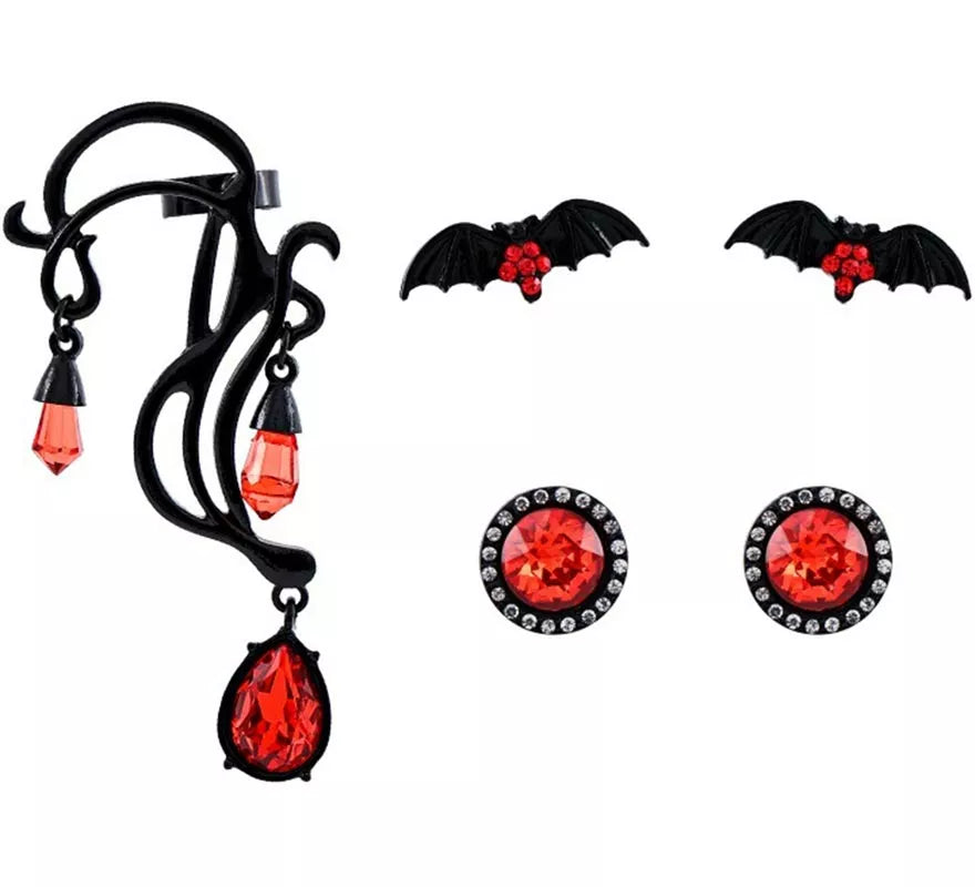 Set Joyas Murciélago