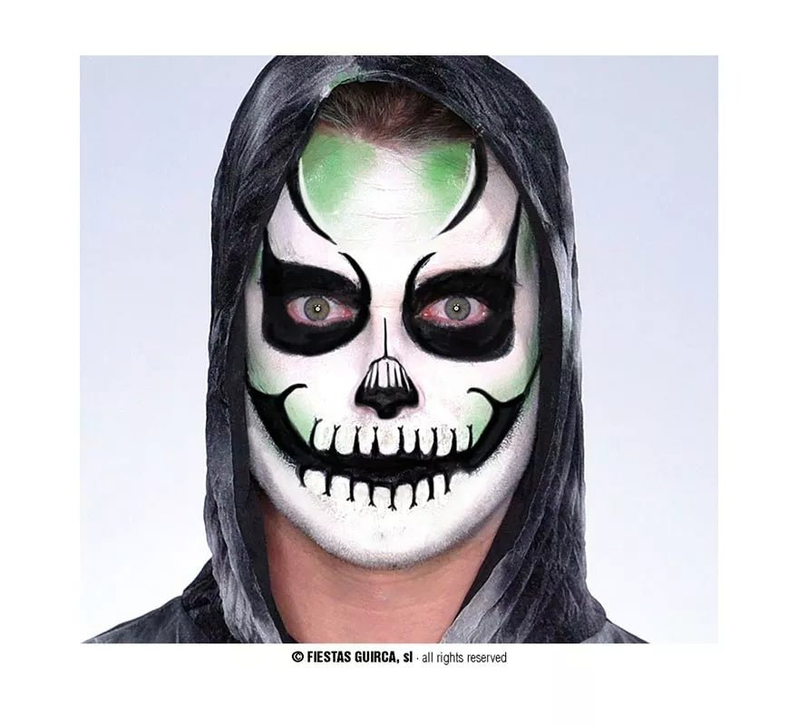 Maquillaje de Esqueleto sombrío