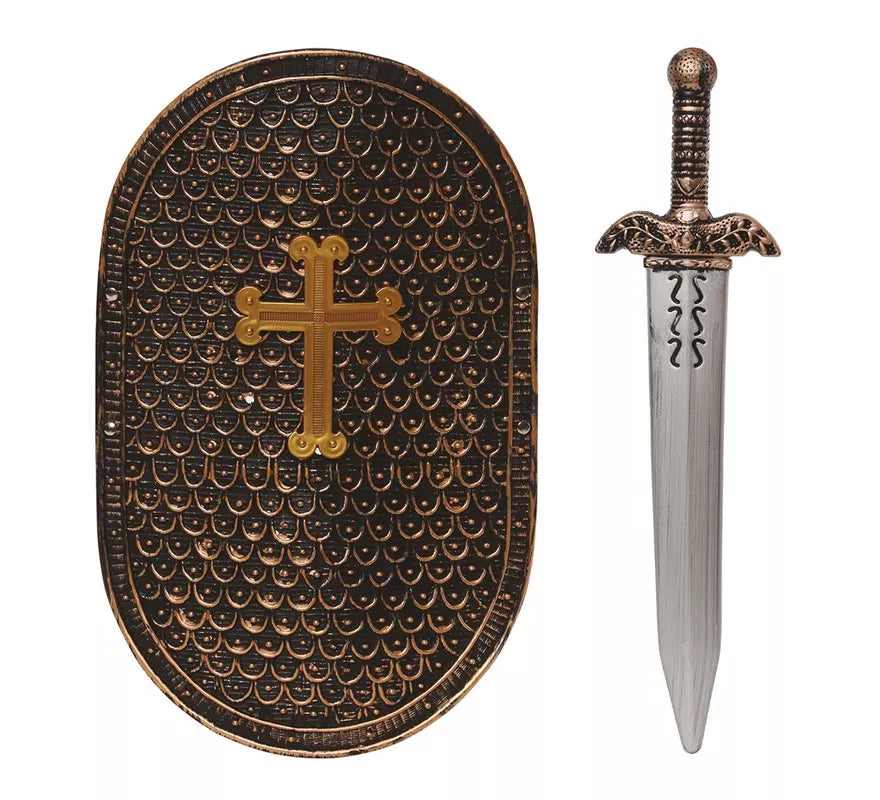 Set Medieval: Escudo y espada para niños