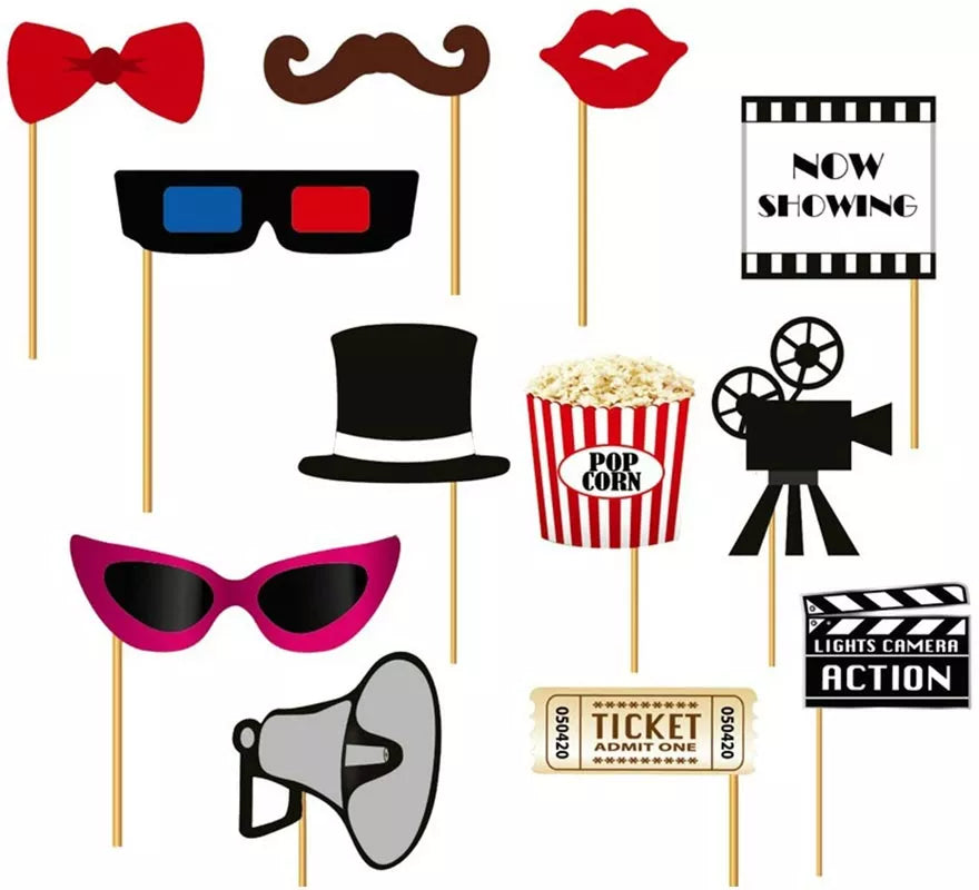 Translation missing: en.Set para Photocall cine 12 Pcs