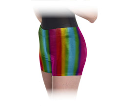 Dark Rainbow Shorts for Women