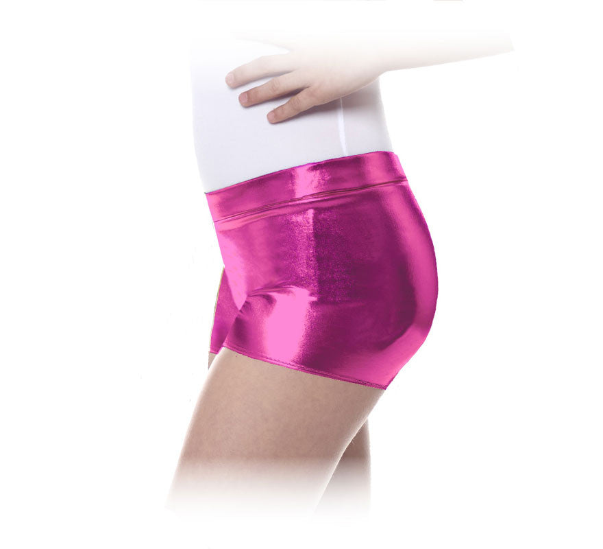 Short fucsia oscuro para niña