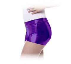 Dark lilac shorts for girls