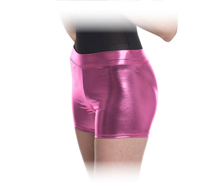 Short rosa brillante para mujer
