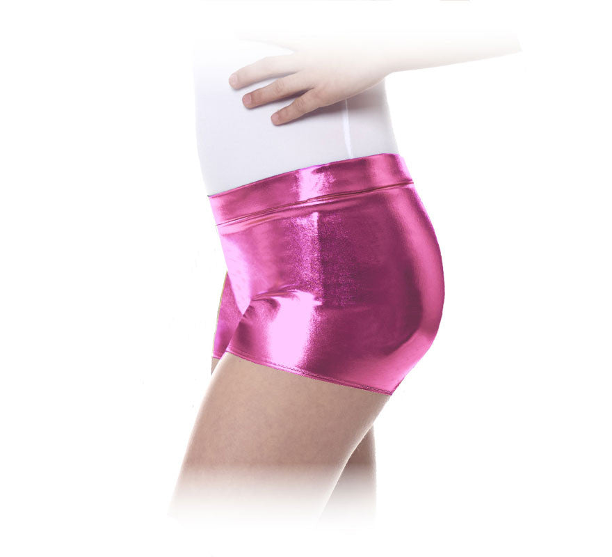 Short rosa oscuro para niña