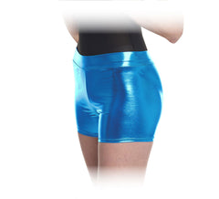 Dark turquoise shorts for women