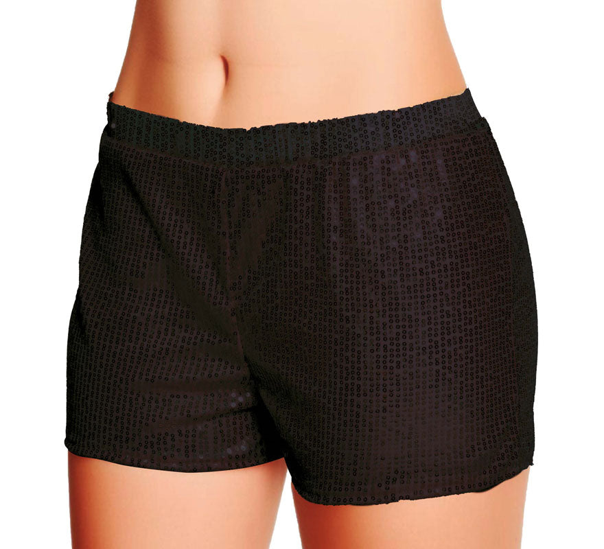 Shorts con lentejuelas en varios colores talla L para mujer