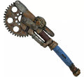 Sierra Circular Steampunk con Mango Azul de Foam 55x18x5 cm