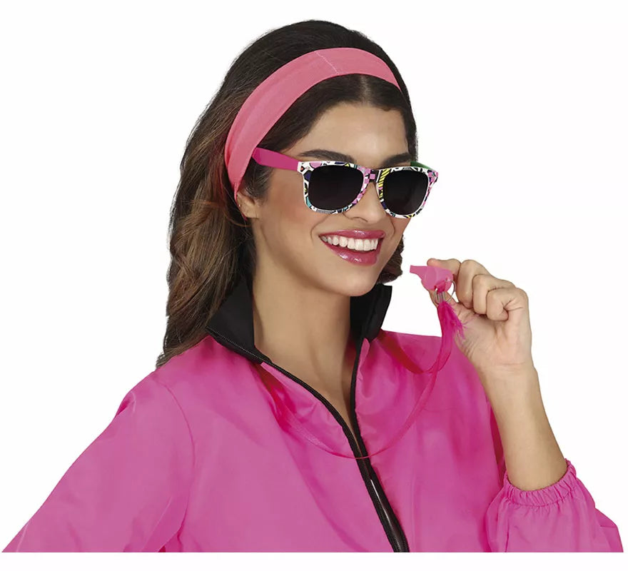 Translation missing: en.Silbato rosa con cinta