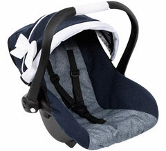 Blue Doll Car Seat